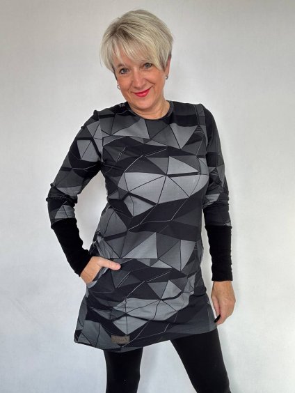 Dámské mikinošaty Anet (MA23011)
