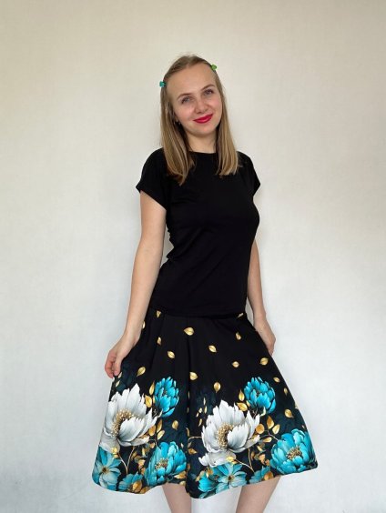 Sukně půlkolová (KS24008)