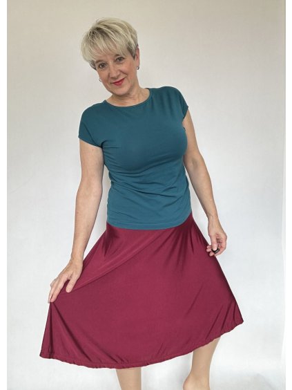 Dámská půlkolová sukně Blanka