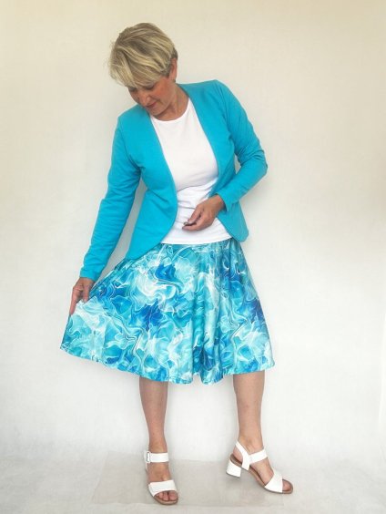 Sukně půlkolová (KS22015)