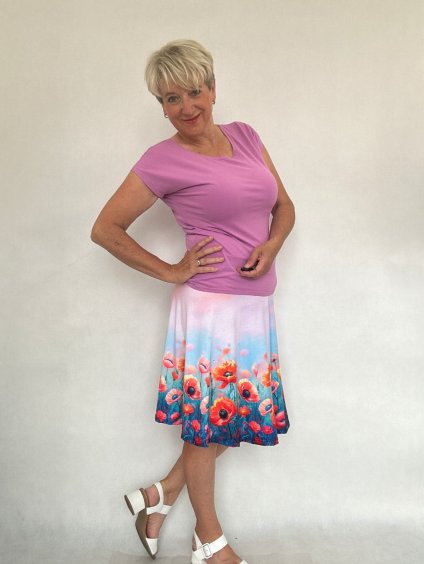 Dámská půlkolová sukně Blanka