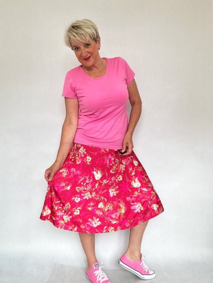 Dámská půlkolová sukně Blanka