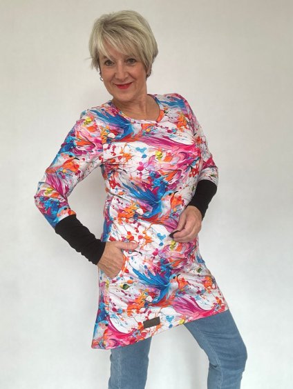 Dámské mikinošaty  Anet