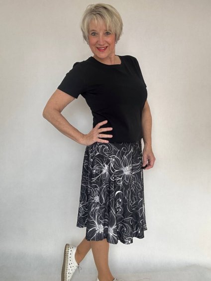 Dámská půlkolová sukně Blanka