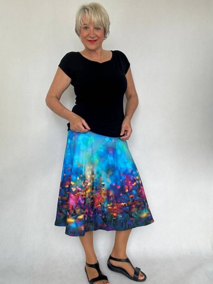 Dámská půlkolová sukně Blanka