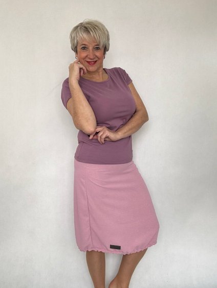 Dámská sukně Lea pudrová