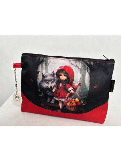 Kosmetická taštička Karkulka (střední)