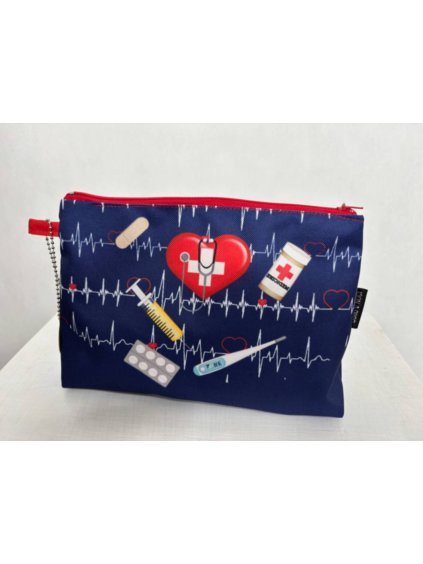 Kosmetická taštička lékovka (střední)