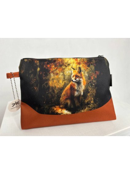 Kosmetická taštička liška (střední)