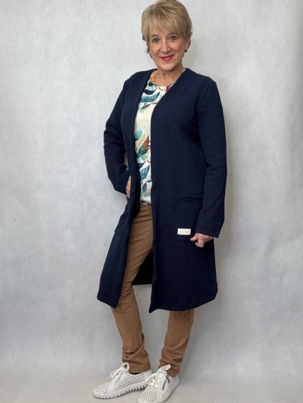 Dámský kardigan Aida temně modrý