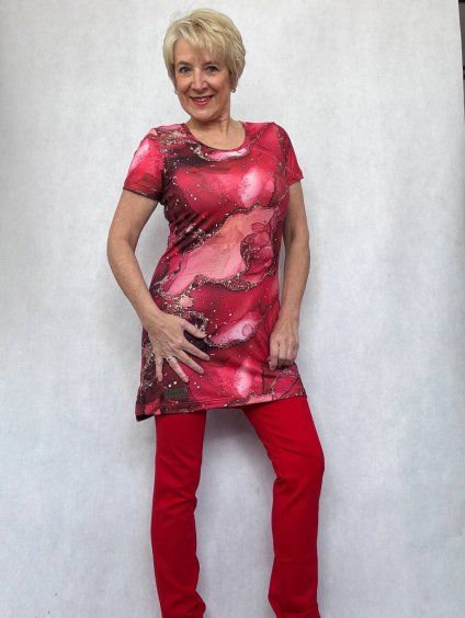 Dámské maxi tričko