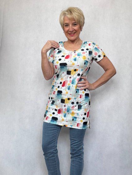 Dámské maxi tričko