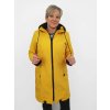 Softshellový kabát žlutý