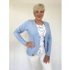 Dámský blejzr světle modrý melír