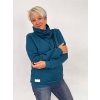 Dámská mikina Klára petrolejová