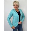 Dámský blejzr mint jeans