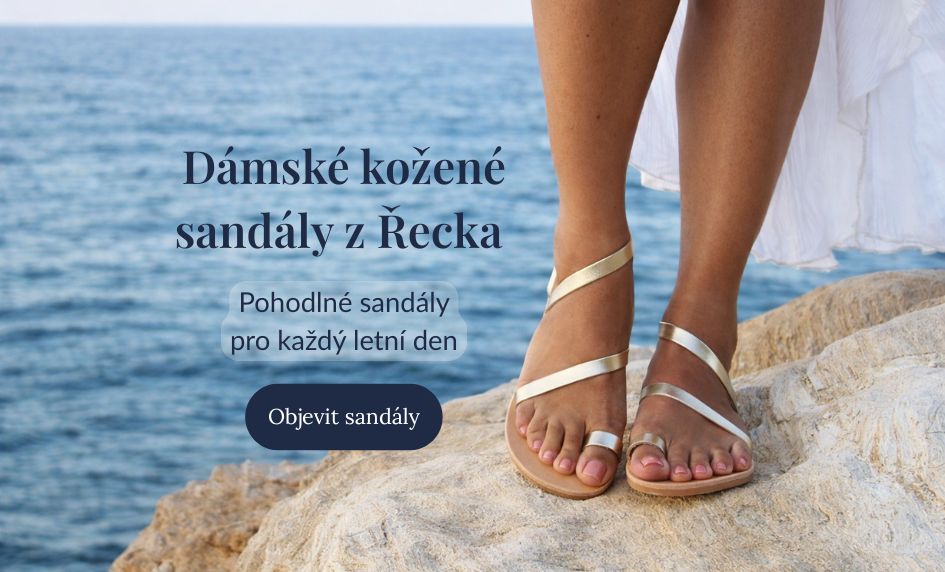 Letní sandály z Řecka