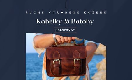 Kožené kabelky a batohy