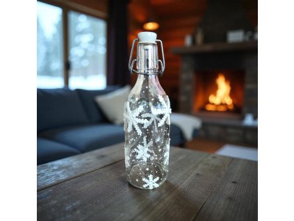 Ručně malovaný půllit "Vločka"