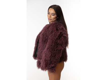 Mongolská ovečka "BURGUNDY"