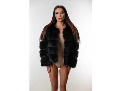 Umelý kožuch"BLACK"