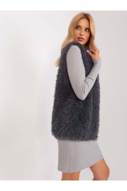 pol pl Hurtownia Grafitowa kamizelka damska z podszewka OCH BELLA 402967 1