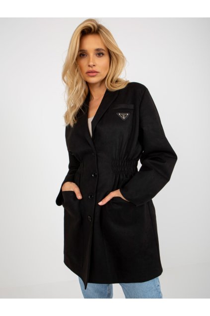 Sako s kapsami a dlouhými rukávy