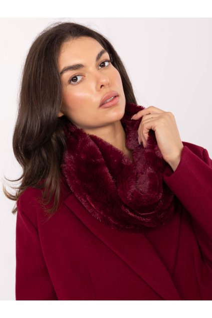 pol pl Burgundowy cieply komin damski 414053 1