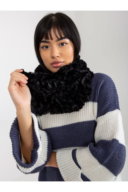 pol pl Hurtownia Czarny cieply komin ze sztucznego futerka 391317 1