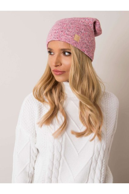 pol pl Rozowa czapka damska RUE PARIS 354421 1