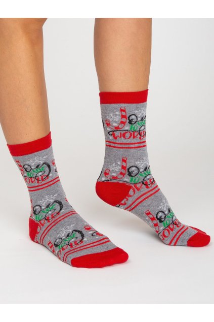 pol pl Skarpety z nadrukiem swiatecznym 3 pary 338460 2