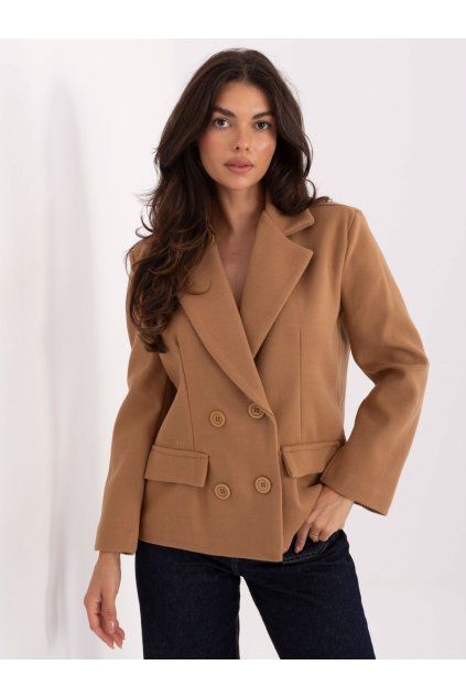 Dámský dvouřadý kabát