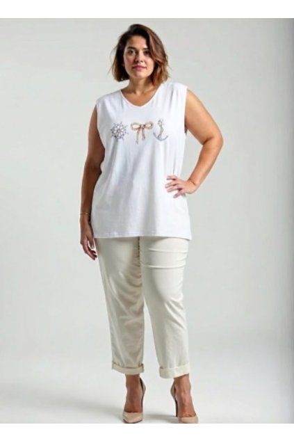 Dámský top s potiskem