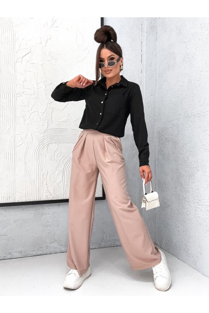 Společenská černá košile