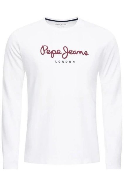 eng pl Longsleeve meskie Mens longsleeve Pepe Jeans PM501321 800 White C neck Regular Fit 10513 1 result