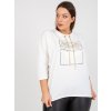 pol pl Biala codzienna bluzka plus size z aplikacja z dzetow 386863 4