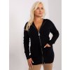 pol pl Hurt Czarny rozpinany sweter plus size z kapturem 402120 6