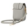 Kabelka malá přes rameno šedá