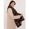 pol pl Hurtownia Czarno camelowy szal z domieszka welny 409179 5
