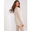 pol pl Hurtownia Jasnobezowy damski sweter z dzianiny 404959 3