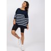 pol pl Granatowo biala bluza w paski Sydney RUE PARIS 382686 4