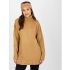 pol pl Hurtownia Camelowy luzny sweter z wysokim golfem RUE PARIS 389916 4