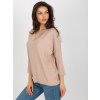 pol pl Hurtownia Bezowa wiskozowa bluzka basic z dekoltem V 398135 6