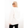 cze pl Damska mikina Plus Size bavlnena basic s kulatym vystrihem bila 35961 2 result
