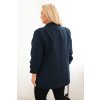 cze pl Damska elegantni plus size blazer modra 34888 2 result