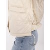 Stahovací prošívaná bunda béžová