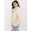 Stahovací prošívaná bunda béžová