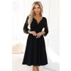 Elegantní midi šaty černé