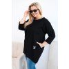 Dámská blůza s delším zadním dílem