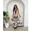 Letní splývavé volné šaty